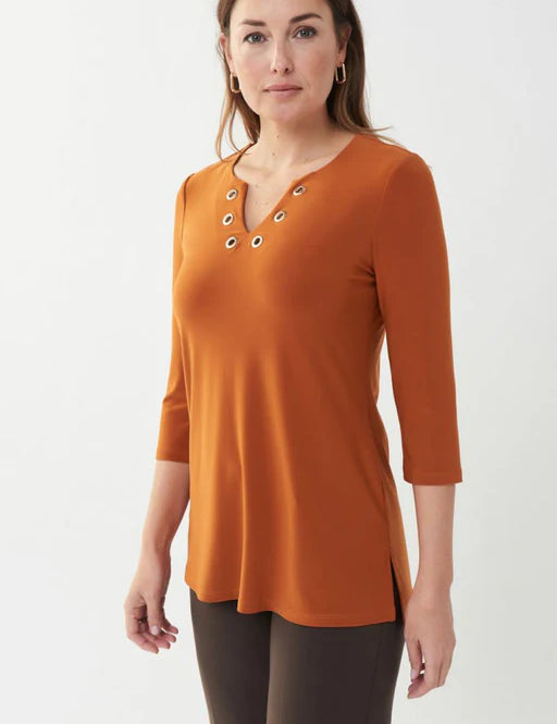Joseph Ribkoff - Amber V Neck Top