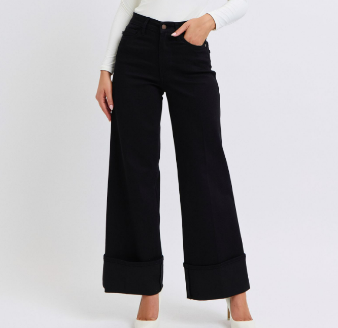 Judy Blue - The Aria Wide Leg Jean