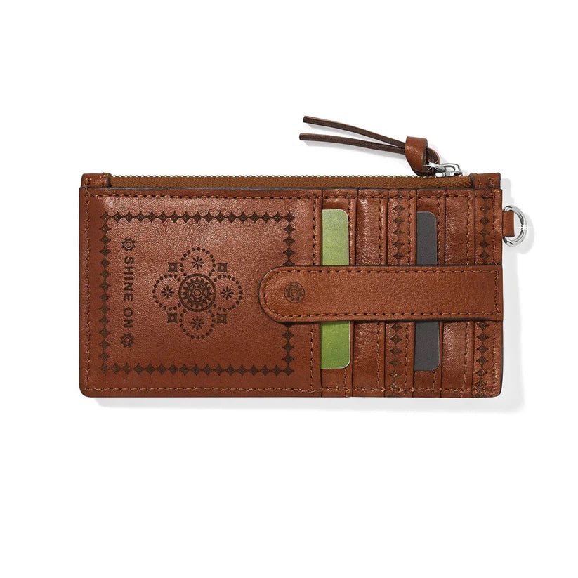 Brighton - Russet Mosaic Card Pouch