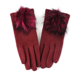 Extra Furry Pom Pom Gloves