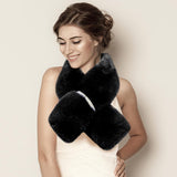 Touch Of Bling Fur Scarf