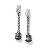 Brighton - Black Meridian Ventus Post Drop Earrings