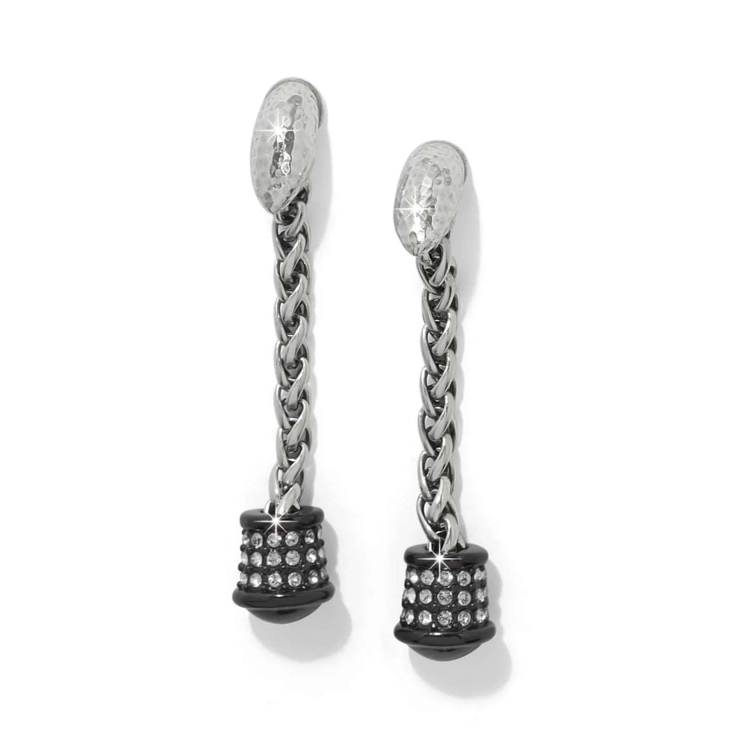 Brighton - Black Meridian Ventus Post Drop Earrings