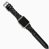 **Brighton - Sutton Braided Leather Watch Band