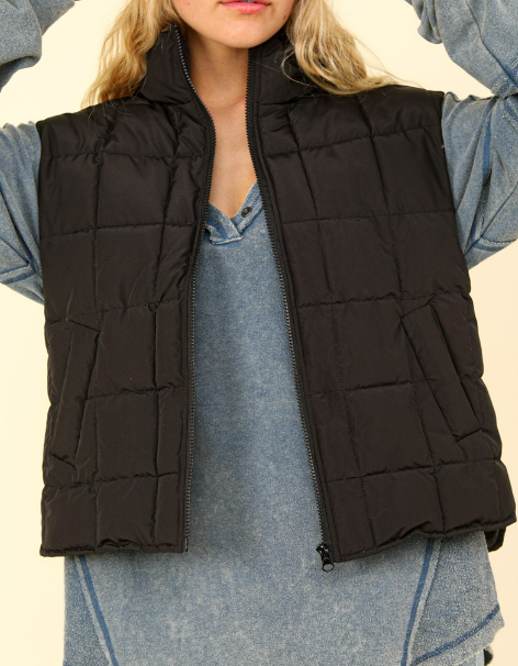 Missing You Padded Vest