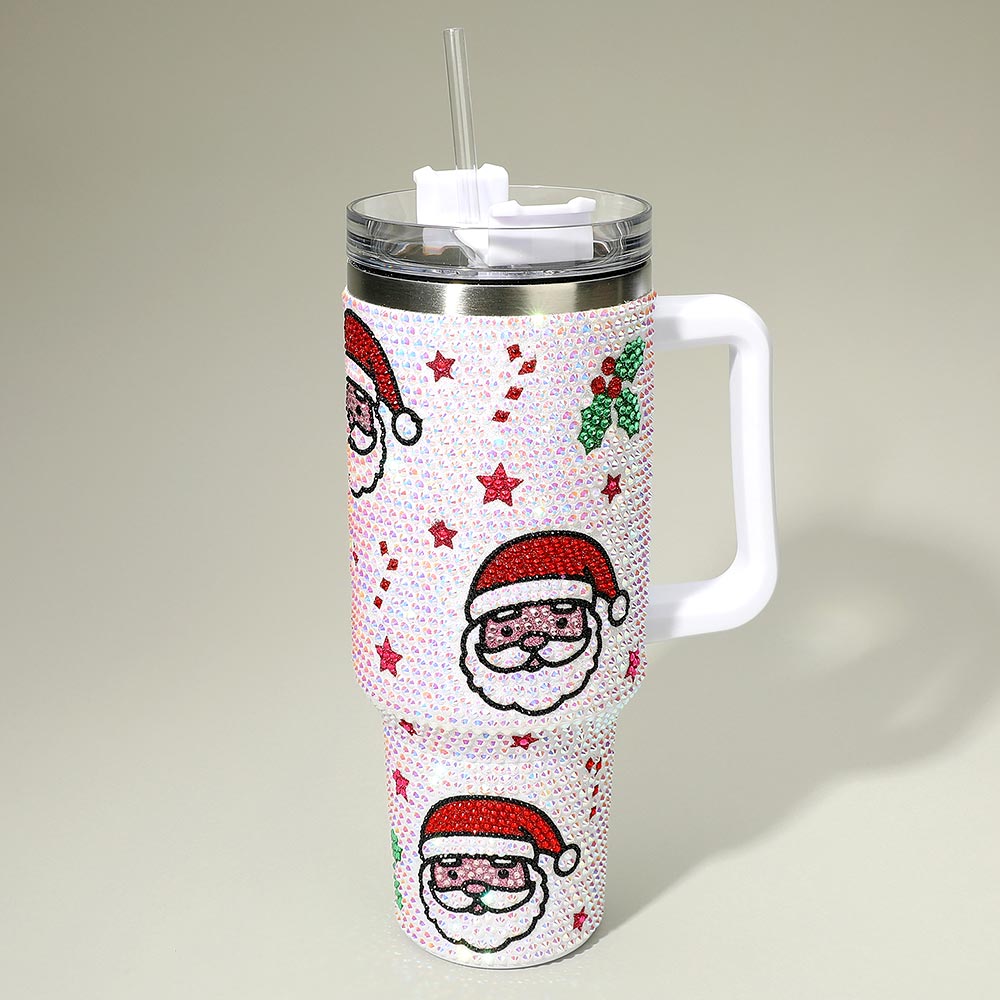 Bling Santa 40oz Tumbler