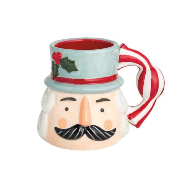 Nutcracker Handle Mugs