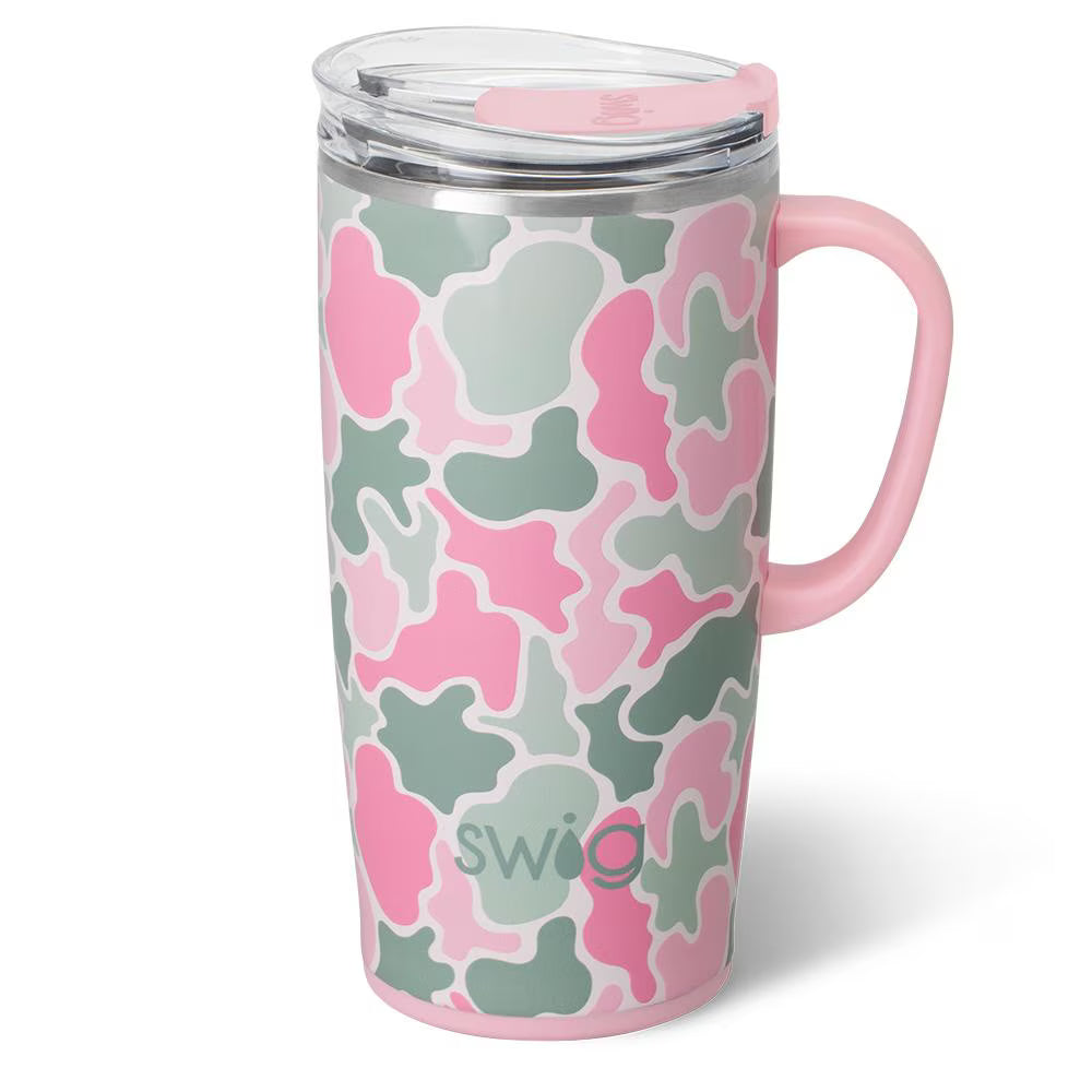 Swig - Blushing Camo 22oz Travel Mug