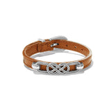 Brighton - Bourbon Interlok Leather Bracelet