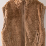 Cozy Sherpa Puffer Vest
