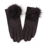 Extra Furry Pom Pom Gloves
