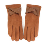 Ariel Suede Leather Knot Gloves