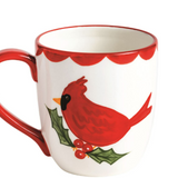 Cardinal Sentiment Plate Mug