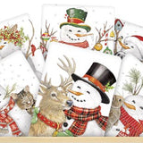 Snowmen Flour Sack Towel