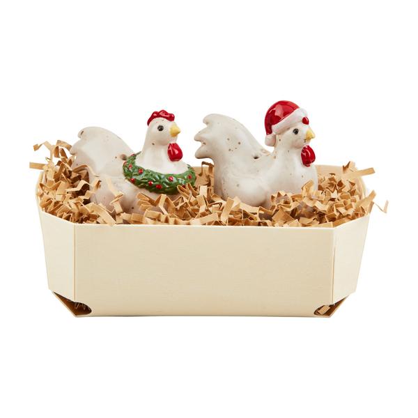 Christmas Farm Animal Shaker Set