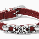 Brighton- Interlok Braid Leather Bracelet