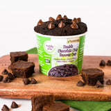 GF Double Chocolate Chip Brownie Cup