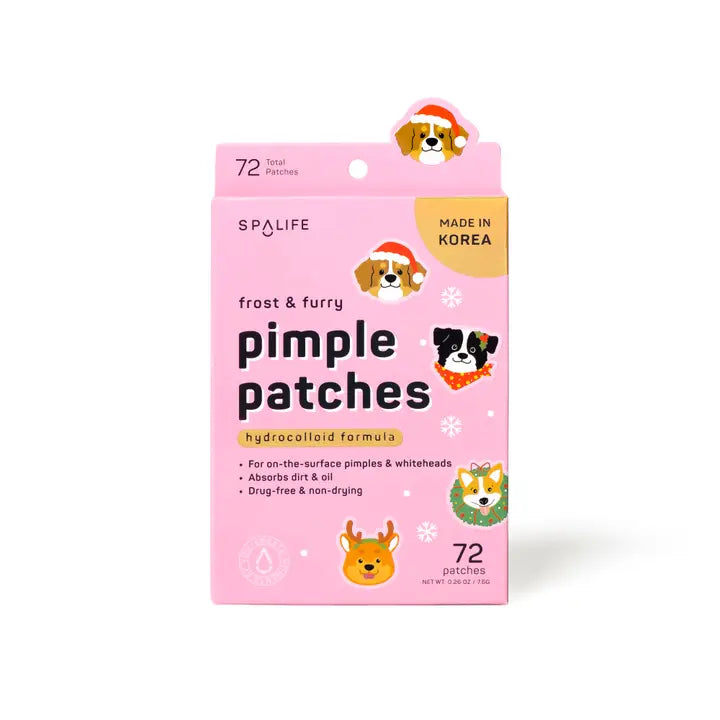 Frosty & Furry Christmas Pimple Patches