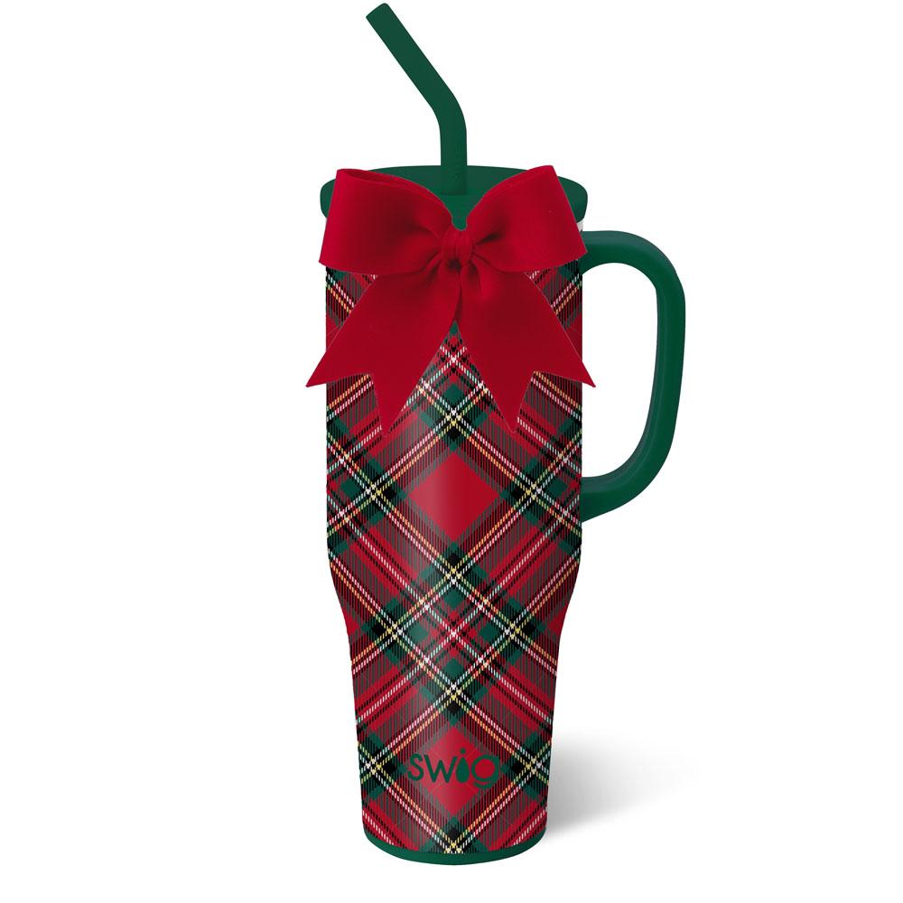 Swig - Christmas Plaid 40oz Mega Mug