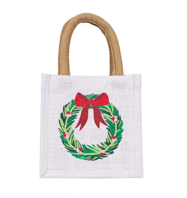 Clara Wreath Petite Gift Tote