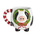 Farm Animal Christmas Mugs
