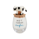 Mudpie - Farm Animal Wine Glass Topper Set