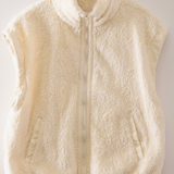 Cozy Sherpa Puffer Vest