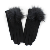 Extra Furry Pom Pom Gloves
