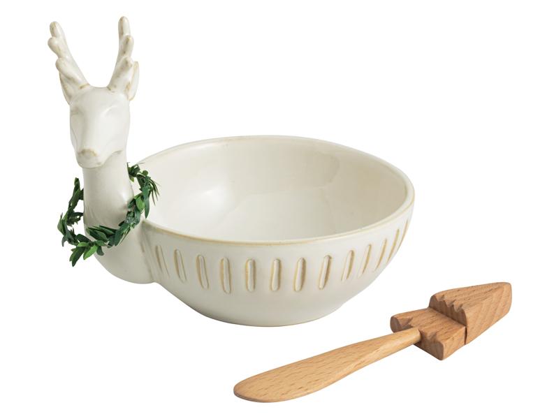 Deer Tidbit Dish Set