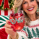 Nice Stemless Wine Glass