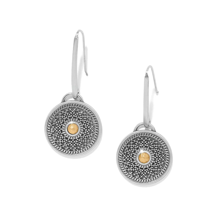 Brighton - Ferrara Segreta Medallion Earrings