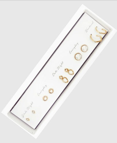 Everyday Gold Earring Set