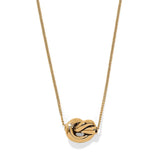 Brighton - Gold Interlok Single Knot Mini Necklace