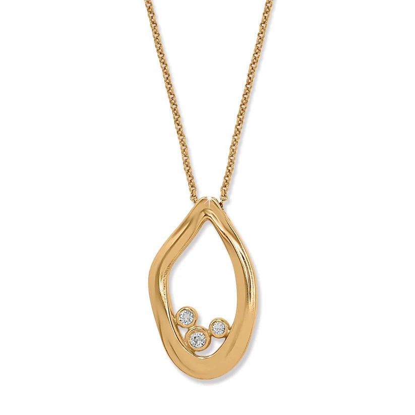 Brighton - Gold Cascade Lumina Necklace
