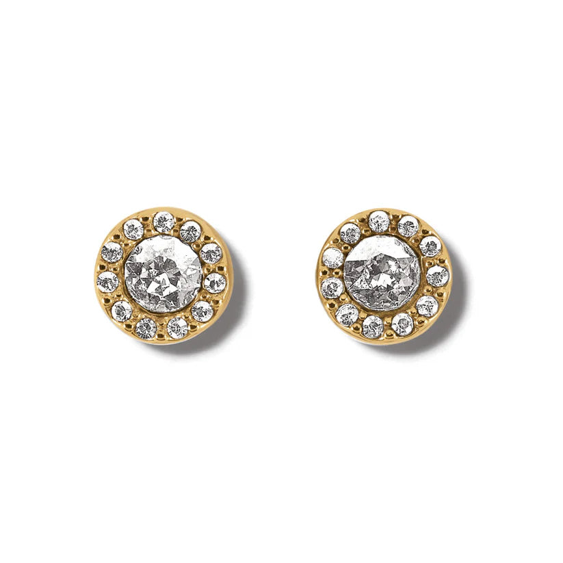 Brighton - Gold Illumina Solitaire Earrings