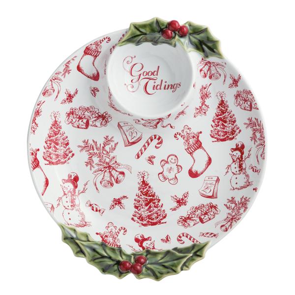 Good Tidings Chip & Dip Set