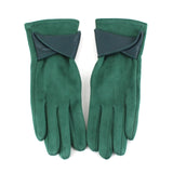 Ariel Suede Leather Knot Gloves