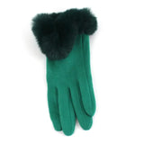 Claudia Fur Trim Glove