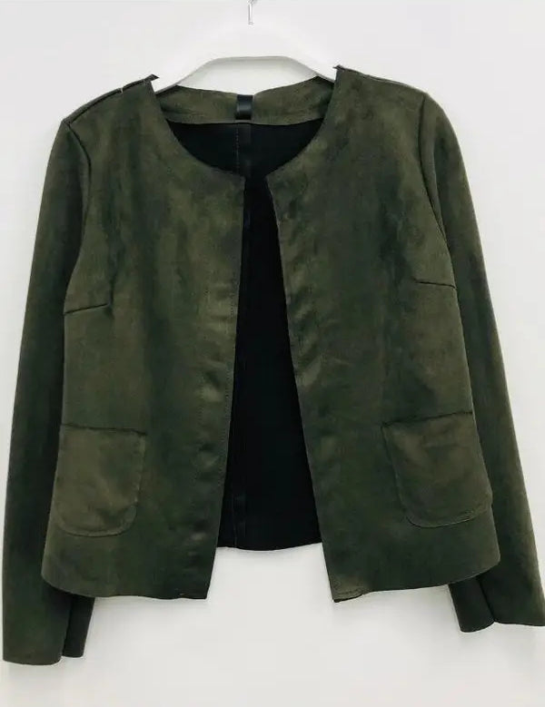 Army Gal Suede Jacket