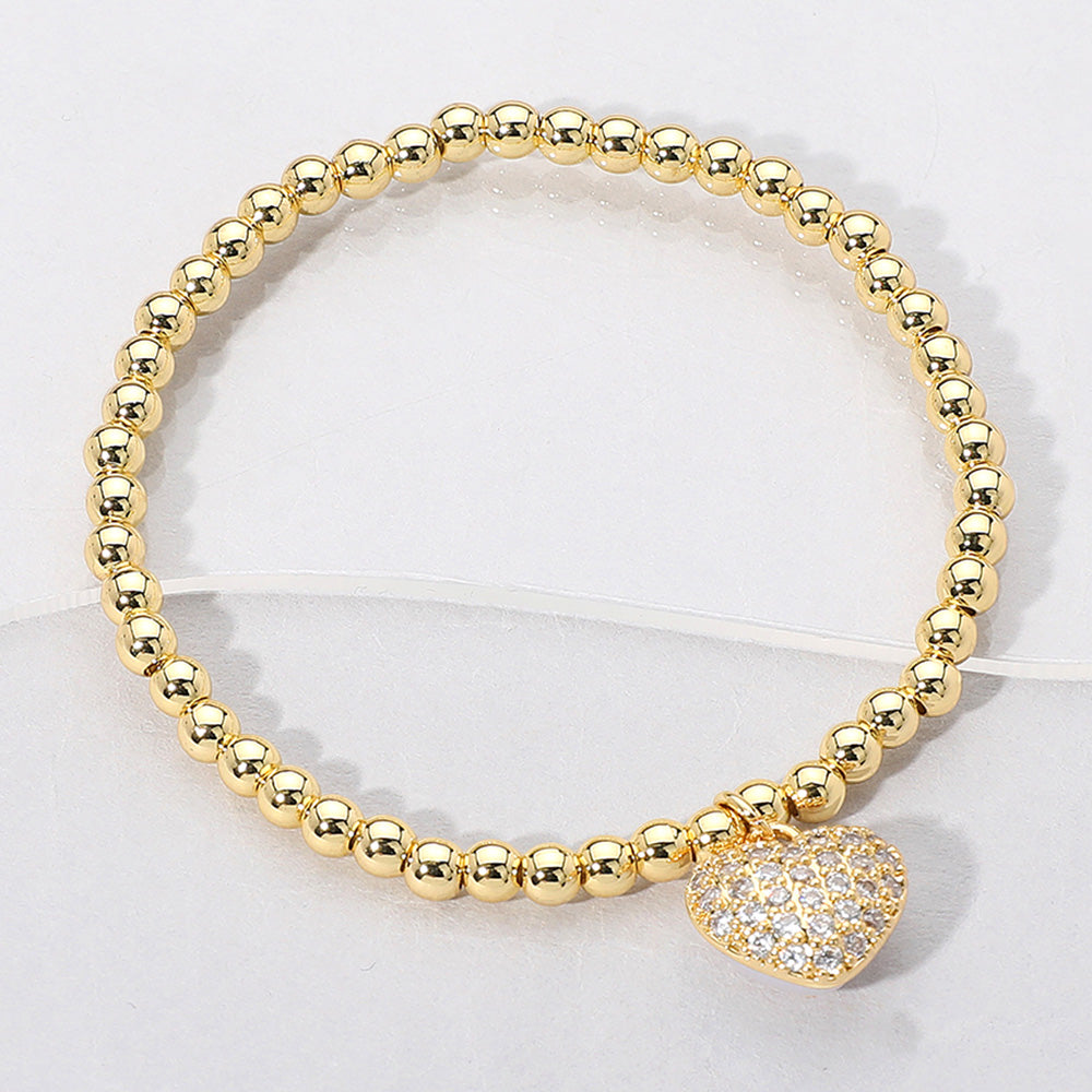 Reversible Heart Stretch Bracelet