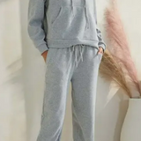 Heather Grey Corduroy Joggers
