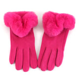 Claudia Fur Trim Glove