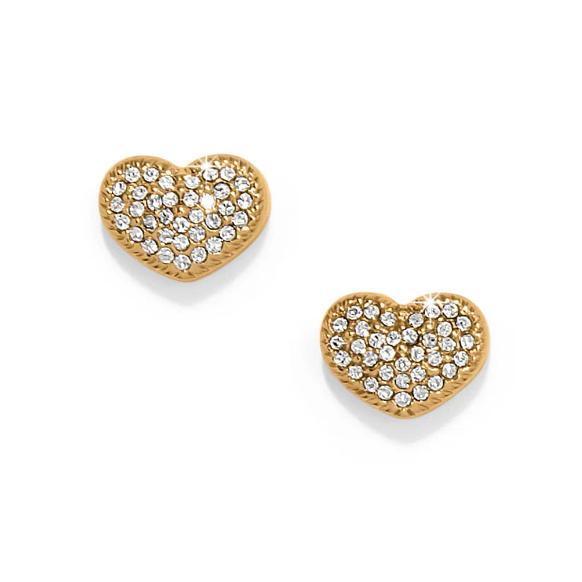 Brighton - Gold Illumina Celeste Heart Post Earring