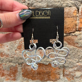 Classic Swirls Earring by Jeff Lieb