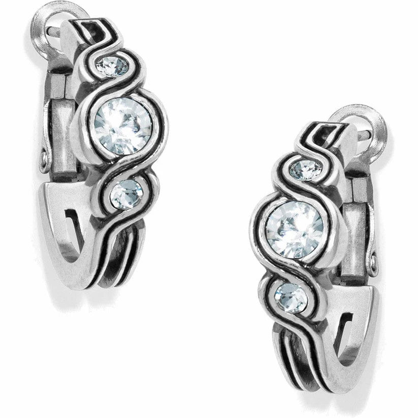 Brighton - Infinity Sparkle Hoop Earring