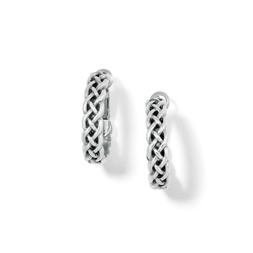 Brighton - Interlok Braid Small Hoop Earring