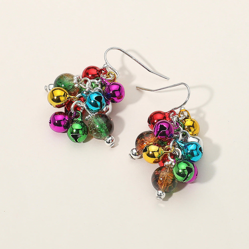 Jingle Bell Cluster Earrings