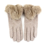 Claudia Fur Trim Glove