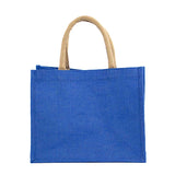 Lapis Blue Jute Gift Tote