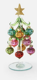 Handmade Glass Tree with Balls - 3 Assorted